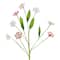White &#x26; Pink Acrylic Flower Pick by Ashland&#xAE;